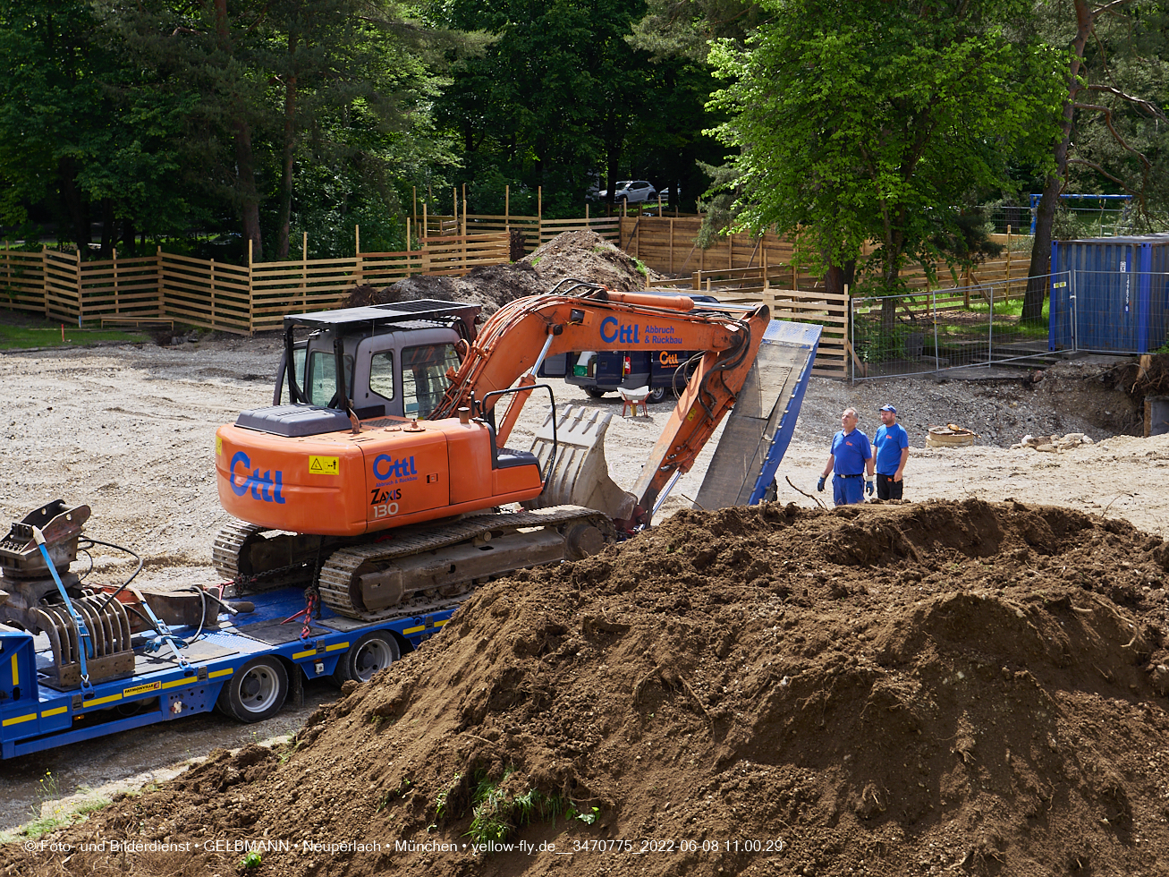 08.06.2022 - Baustelle zur Mütterberatung und Haus für Kinder